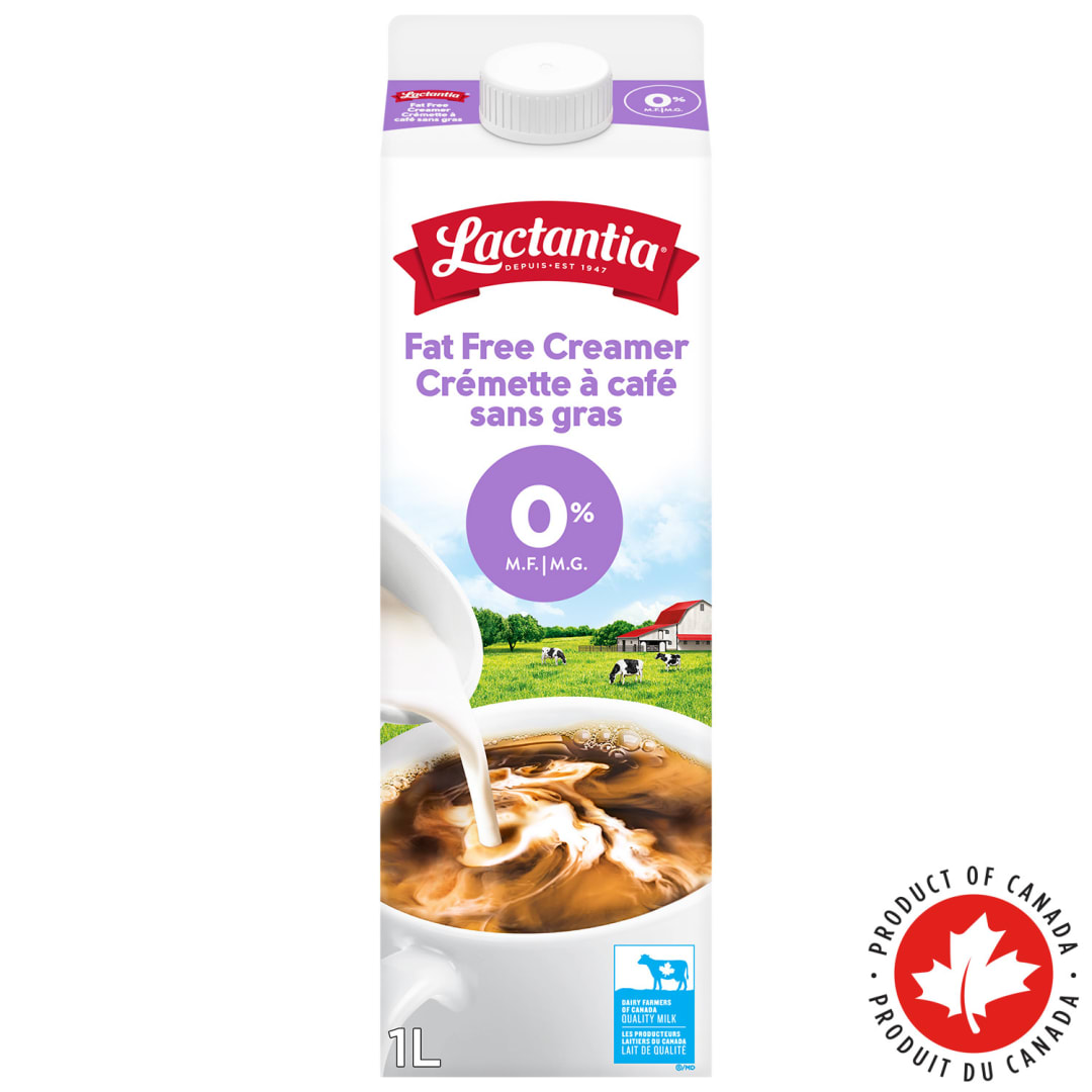 Lactantia Fat Free Creamer 0%, 1L