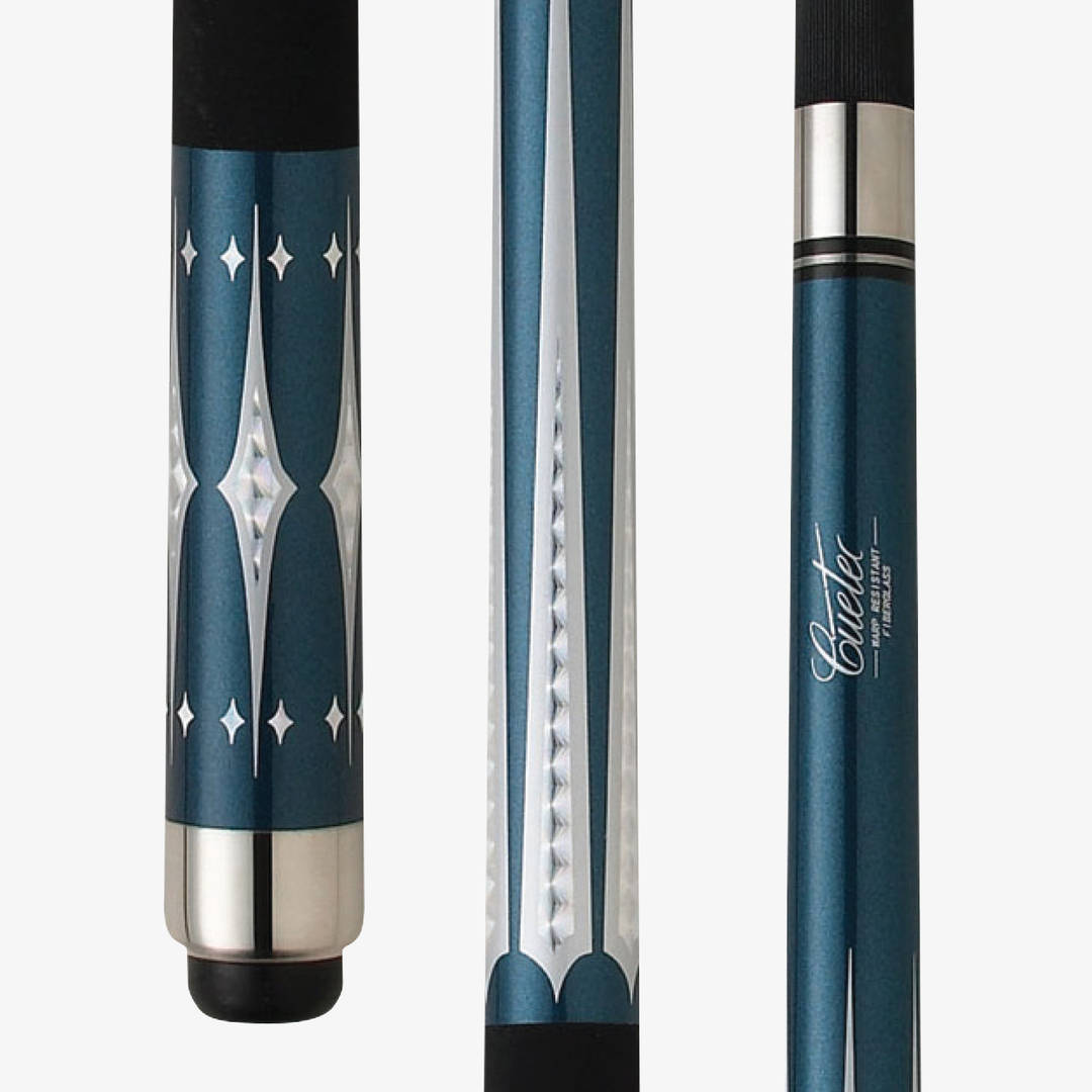 Cue Tec TURQUOISE W/ SILVER ST