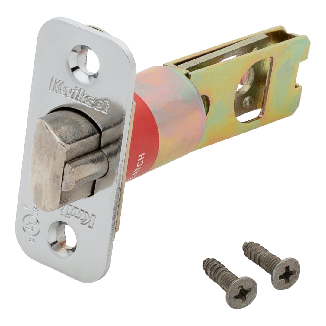 Round Corner UL Listed Deadbolt Latch for Polished Chrome or Satin Chrome Finish