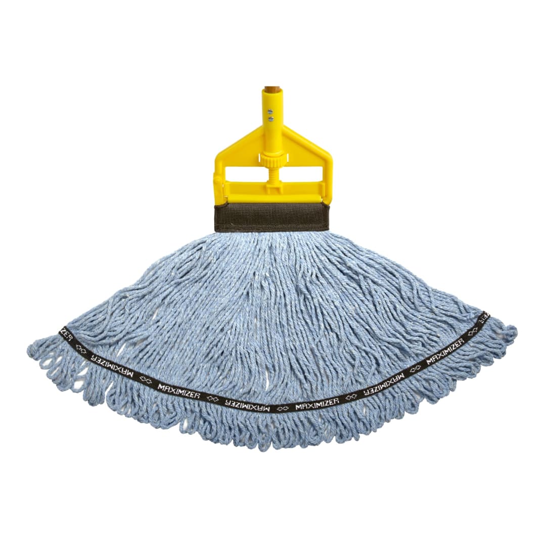 Rubbermaid® Commercial Maximizer™ #24 Blend Mop and Handle, Blue