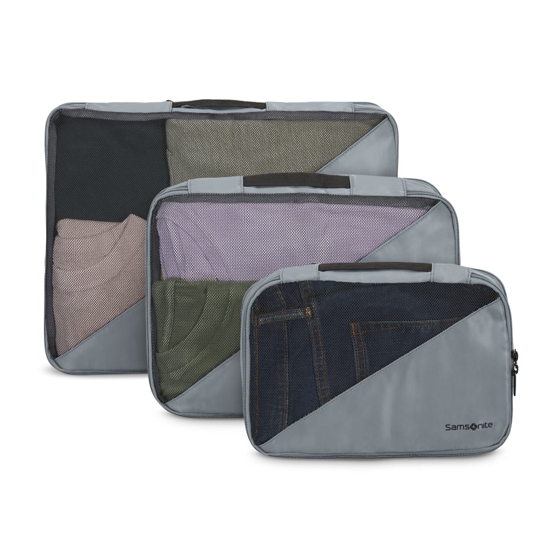Packing Cubes 3Pc Comp. Packing Cubes T - Slate Blue