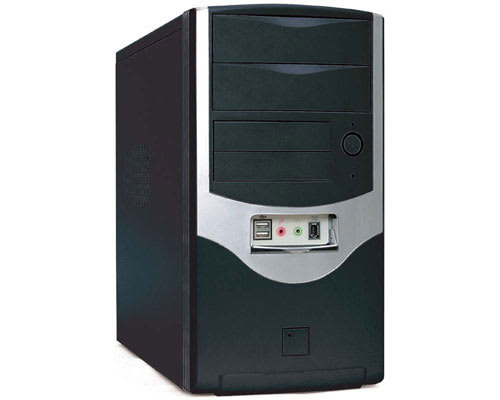 Black Micro ATX Mini Tower Case - 250W