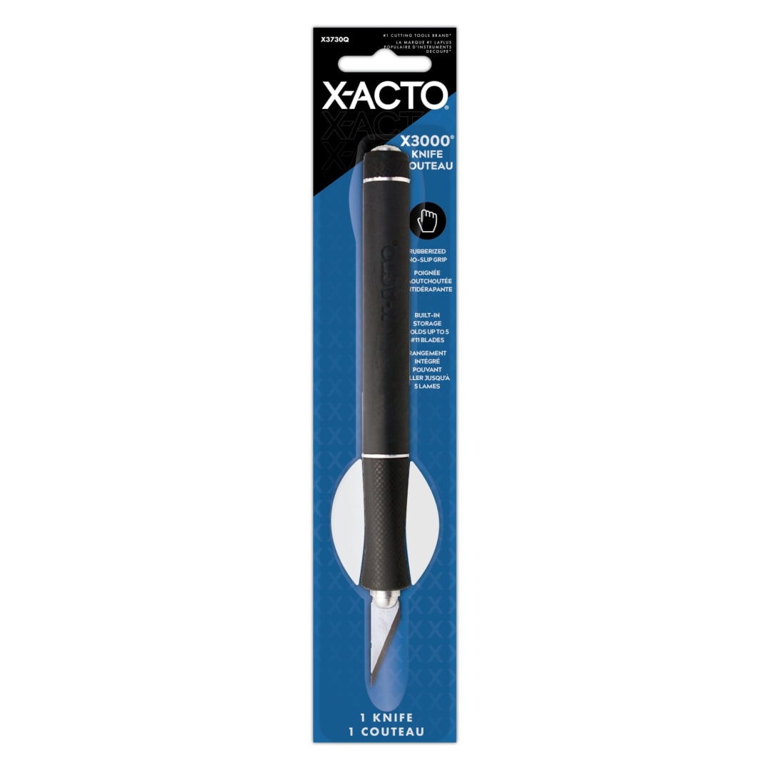 X-ACTO® X3000 Knife with Cap, Black (X3730Q)
