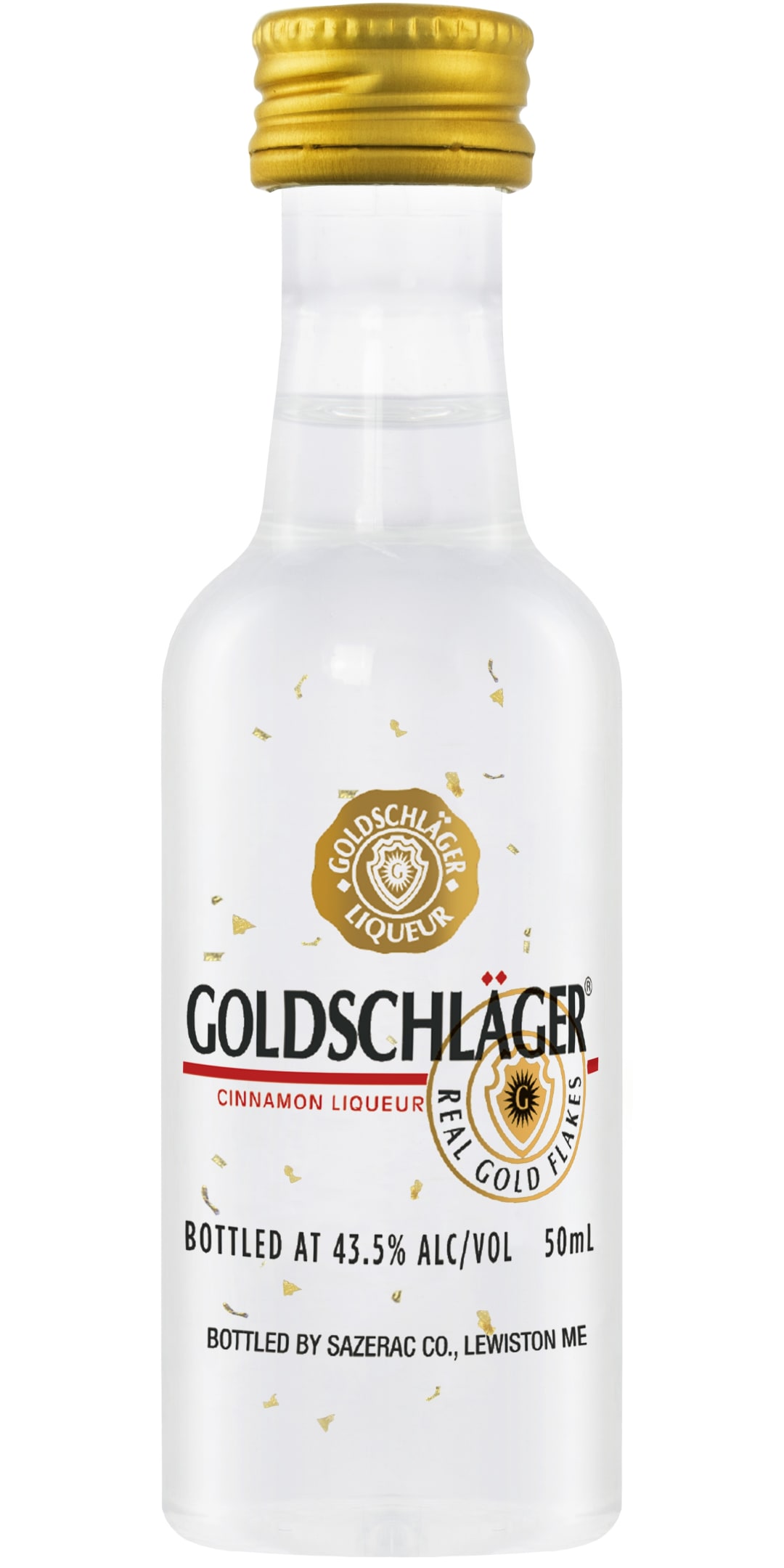 Goldschlager Cinnamon Liqueur 50ml 87 Proof