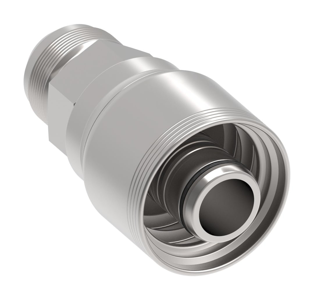 Aeroquip 1" Male JIC x 1", 4 Wire Hydraulic Hose Fitting