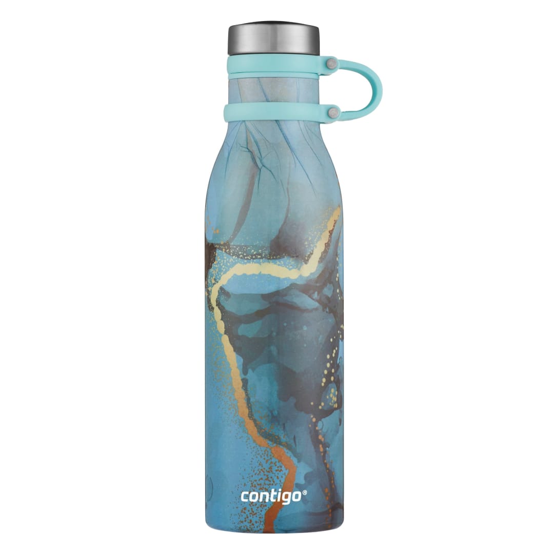 Contigo® Couture Matterhorn Stainless Steel Water Bottle, Translucent Flower, 20 oz