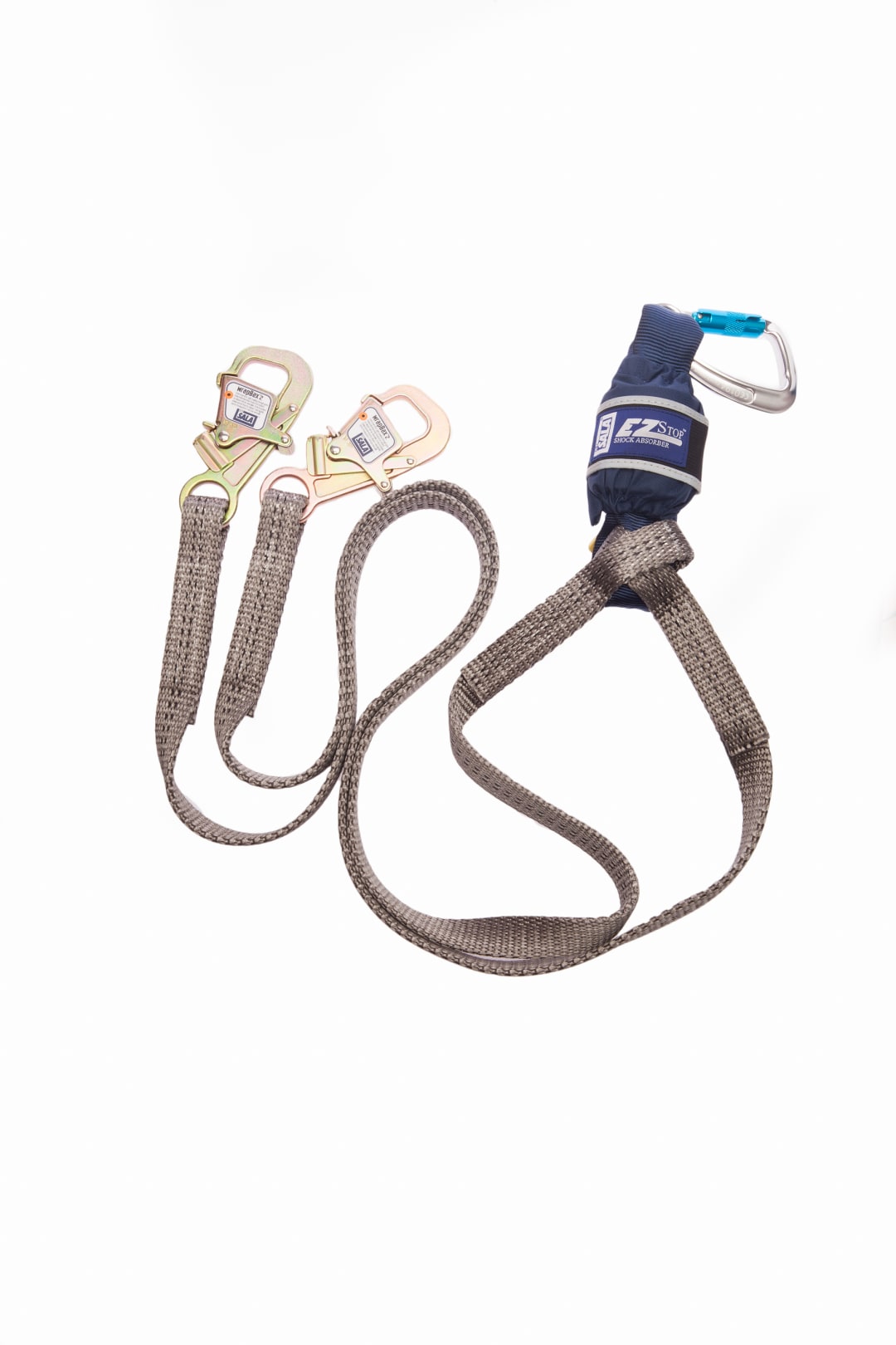 3M™ DBI-SALA® EZ-Stop™ Wrapbax™ Shock Absorbing Lanyard, Tie-back, Web, Twin Leg, 2.00 m, 1246542