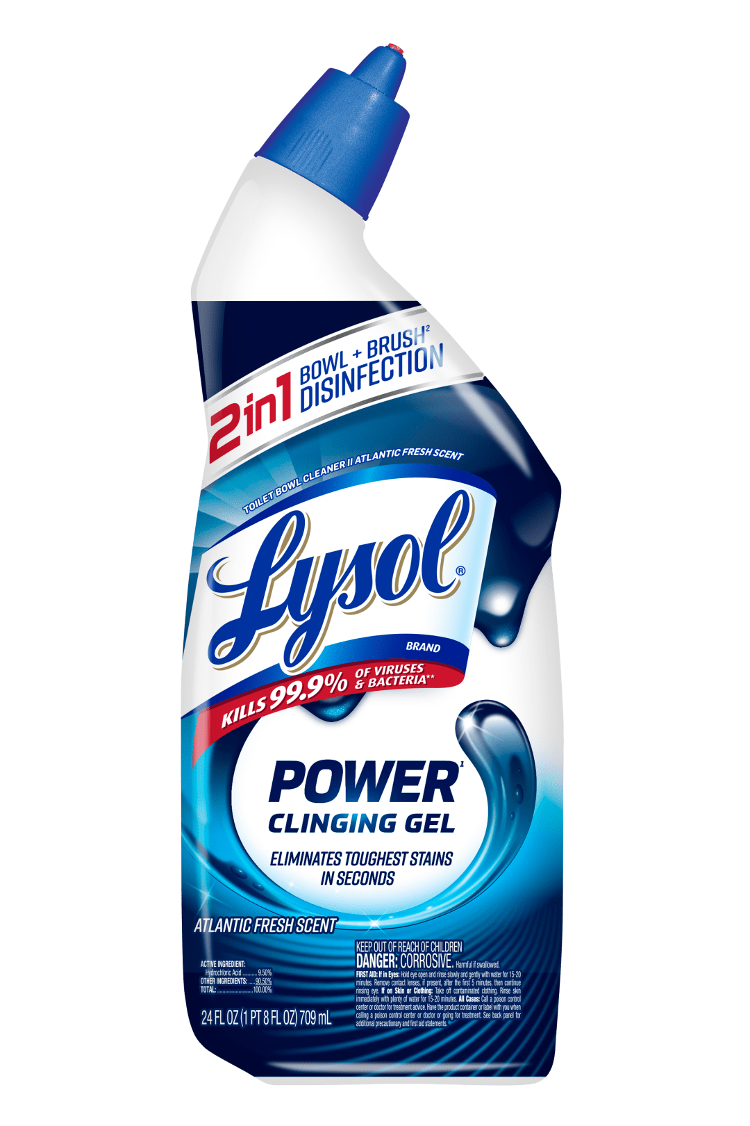 LYSOL® Toilet Bowl Cleaner - Power 6/24 oz.