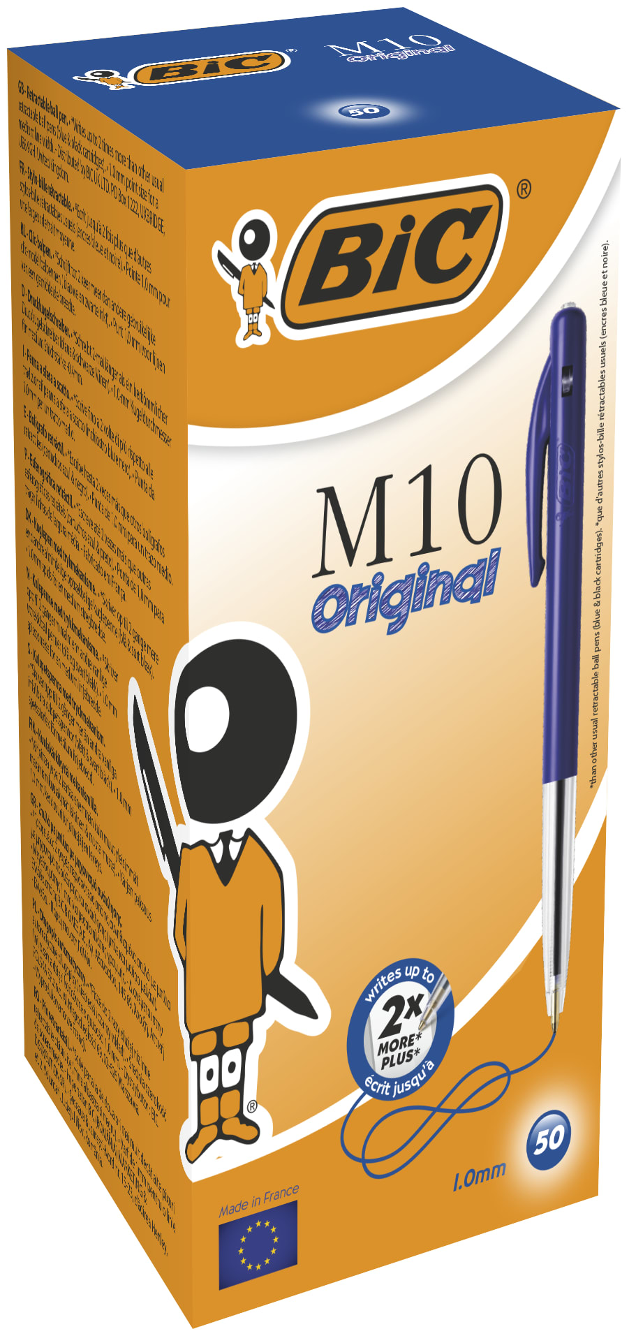 M10 MEDIUM BOX50 BLUE EU