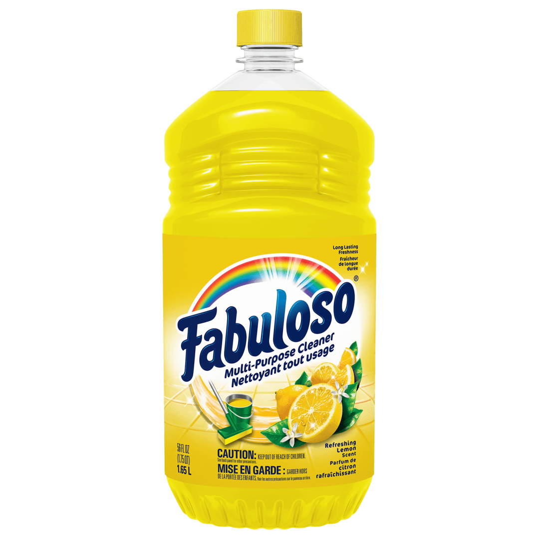 Fabuloso® Multi-Purpose Cleaner, 2X Concentrated Formula, Refreshing Lemon Scent, 1.65L