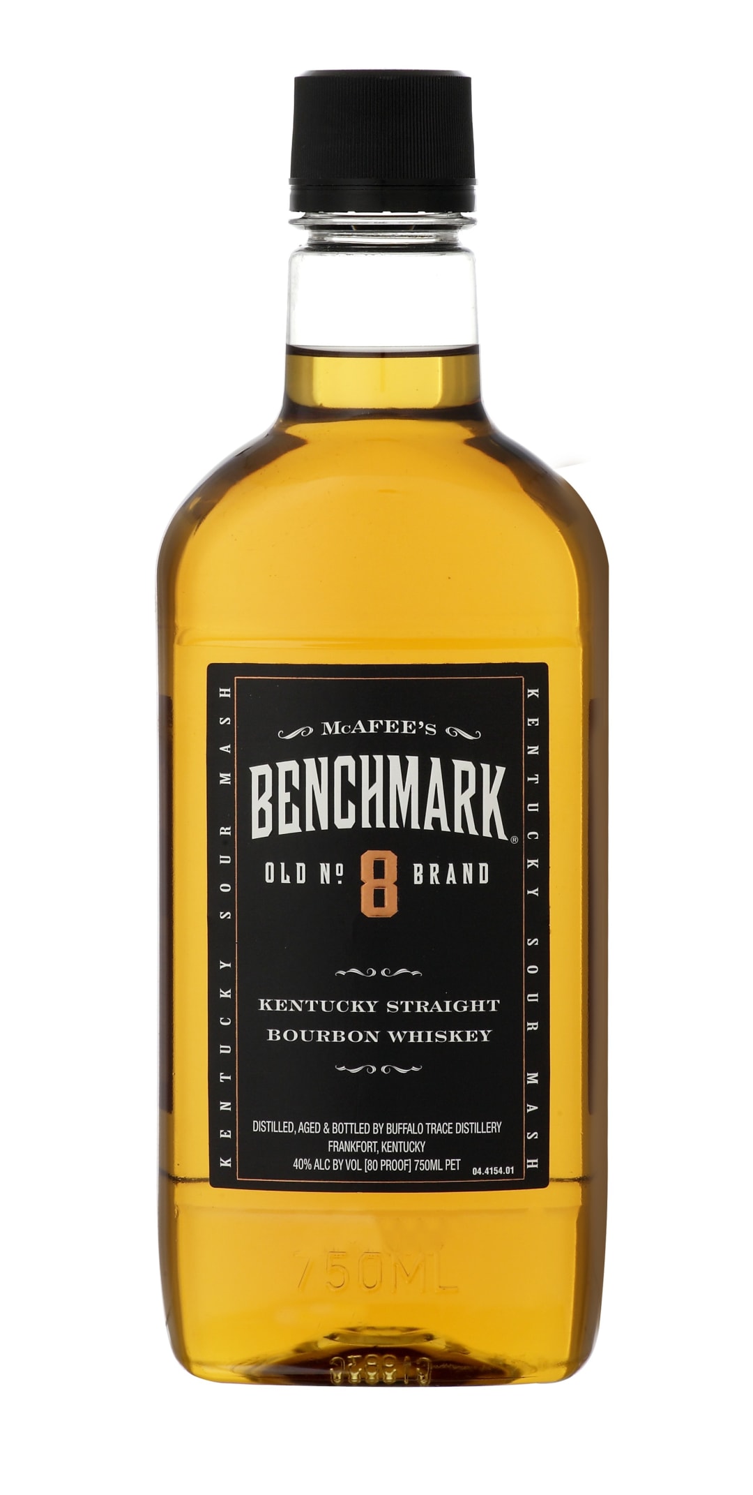 Benchmark KY Straight Bourbon Whiskey Traveler 750ml Plsc Btl 80 Proof