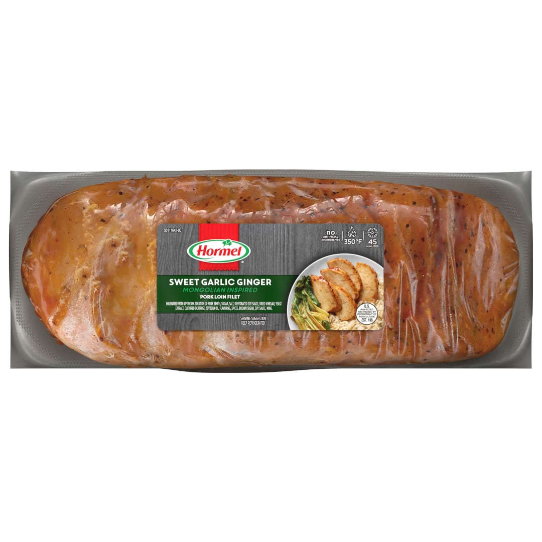 ALWAYS TENDER SWEET GARLIC GINGER PORK LOIN FILET 4/PC