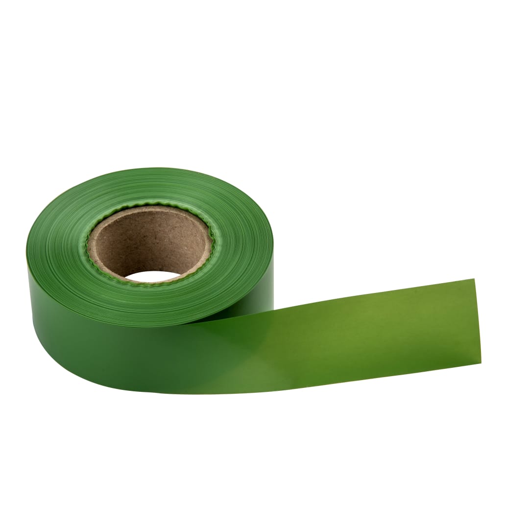 SubZero Flag Tape-150ft.x1-3/16in. Dark Green