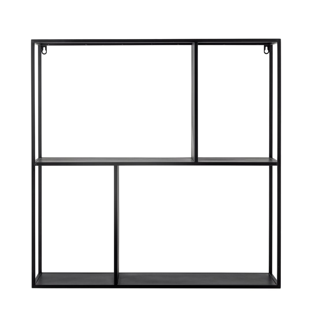 82064434 - Mack Shelf, Black, Iron STOCK: 38