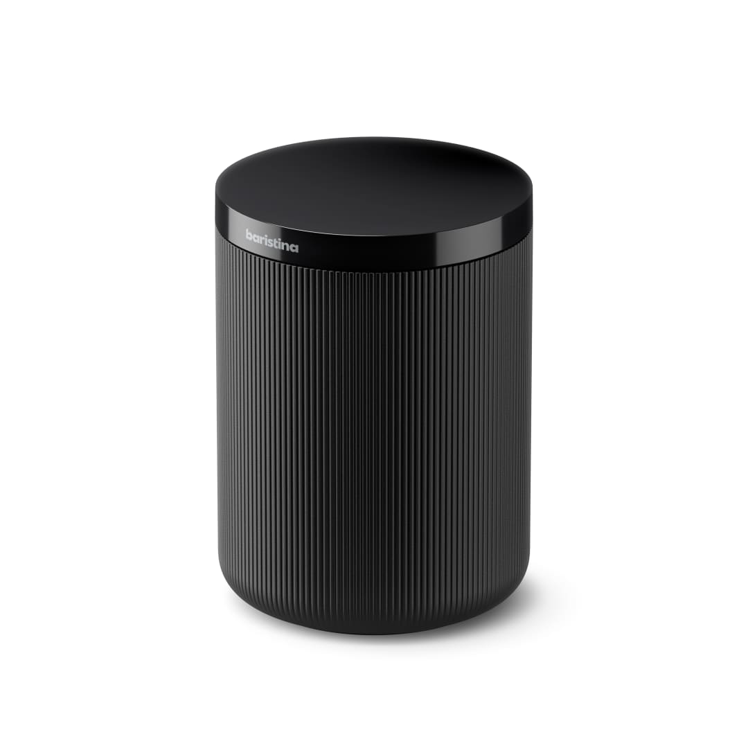 Baristina Grounds Bin, Black