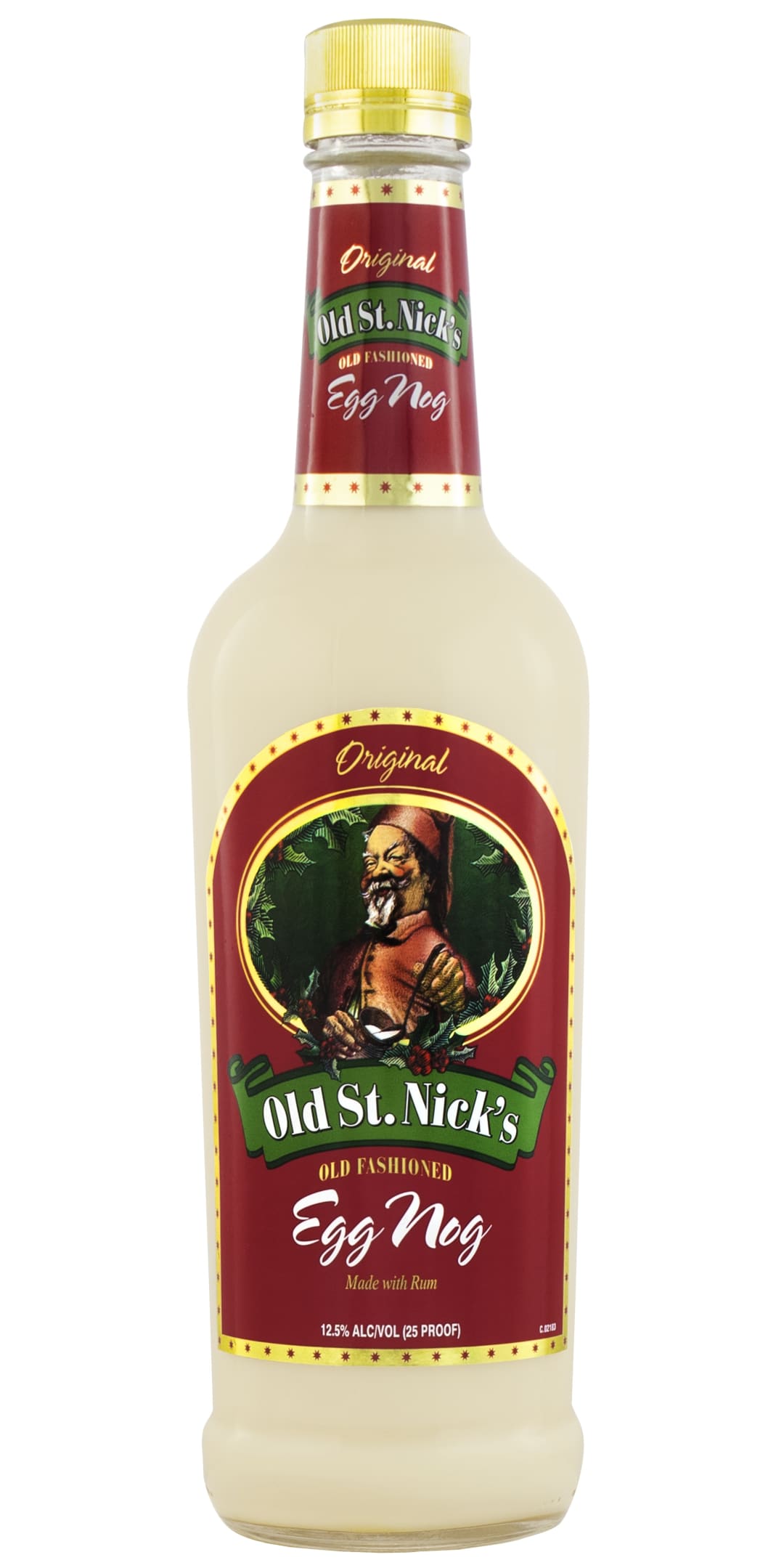 St Nick's Old Fashioned Egg Nog 750ml 25 Proof