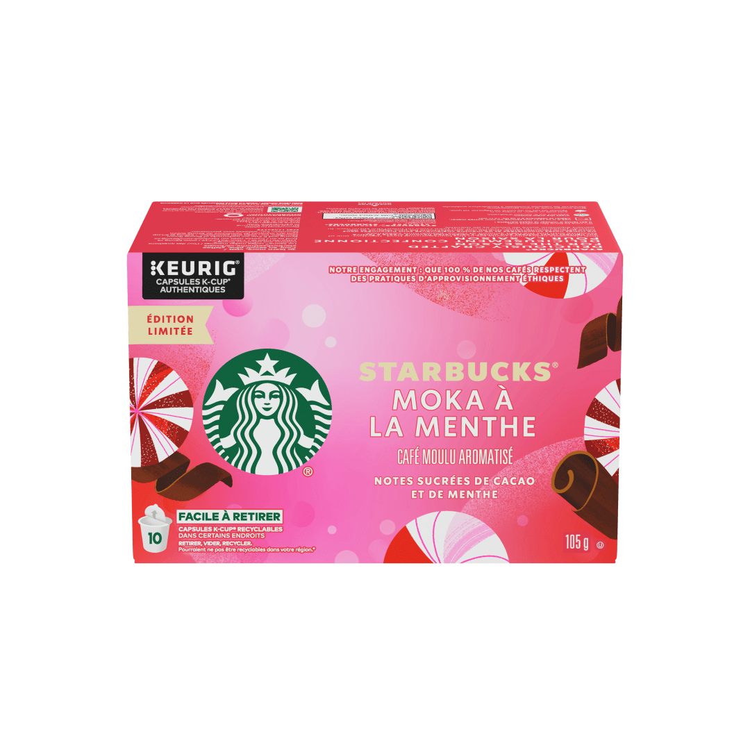 SBUX K-Cup Peppermint Mocha 6x10ct CA