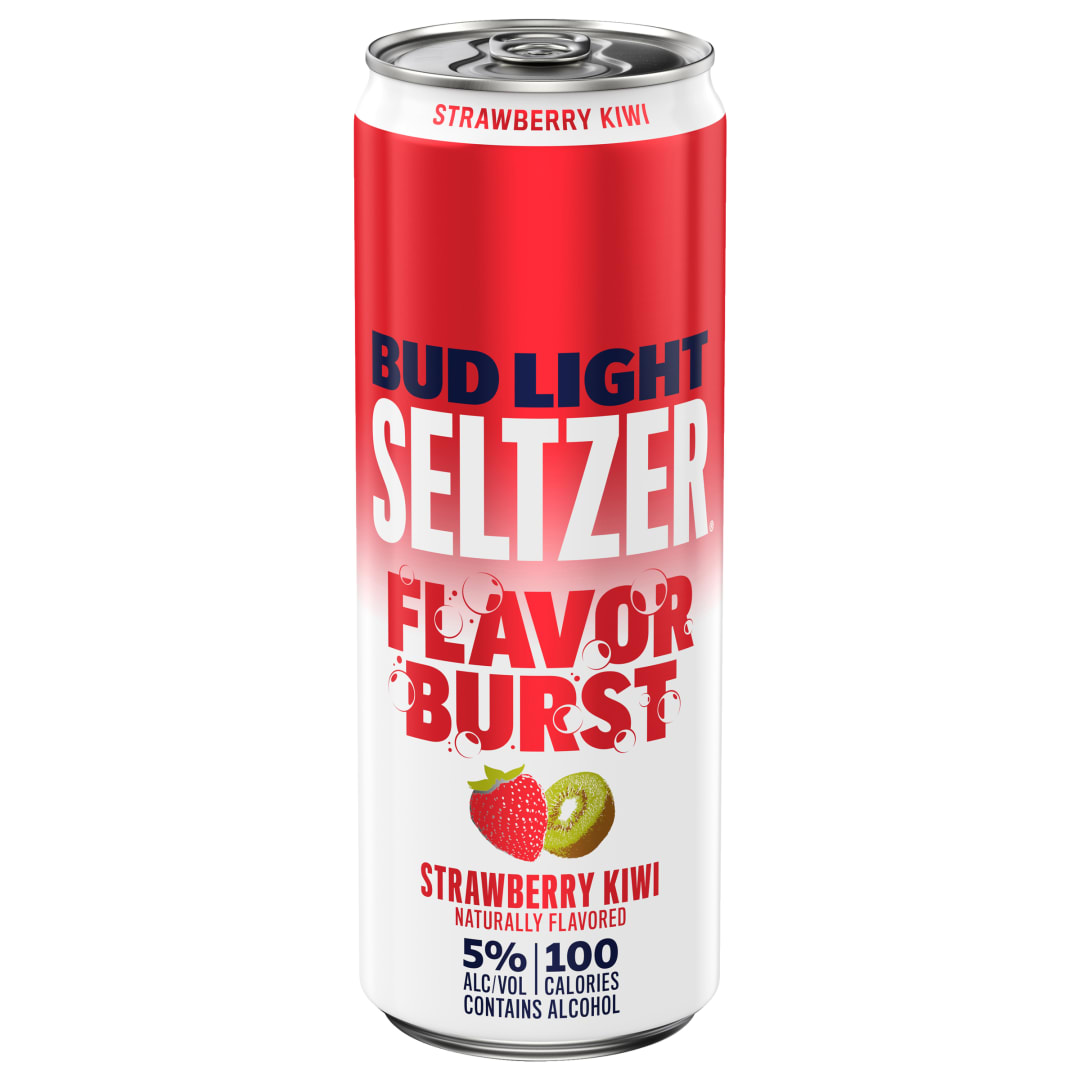 Bud Light Seltzer Flavor Burst Strawberry Kiwi Seltzer 12 fl oz
