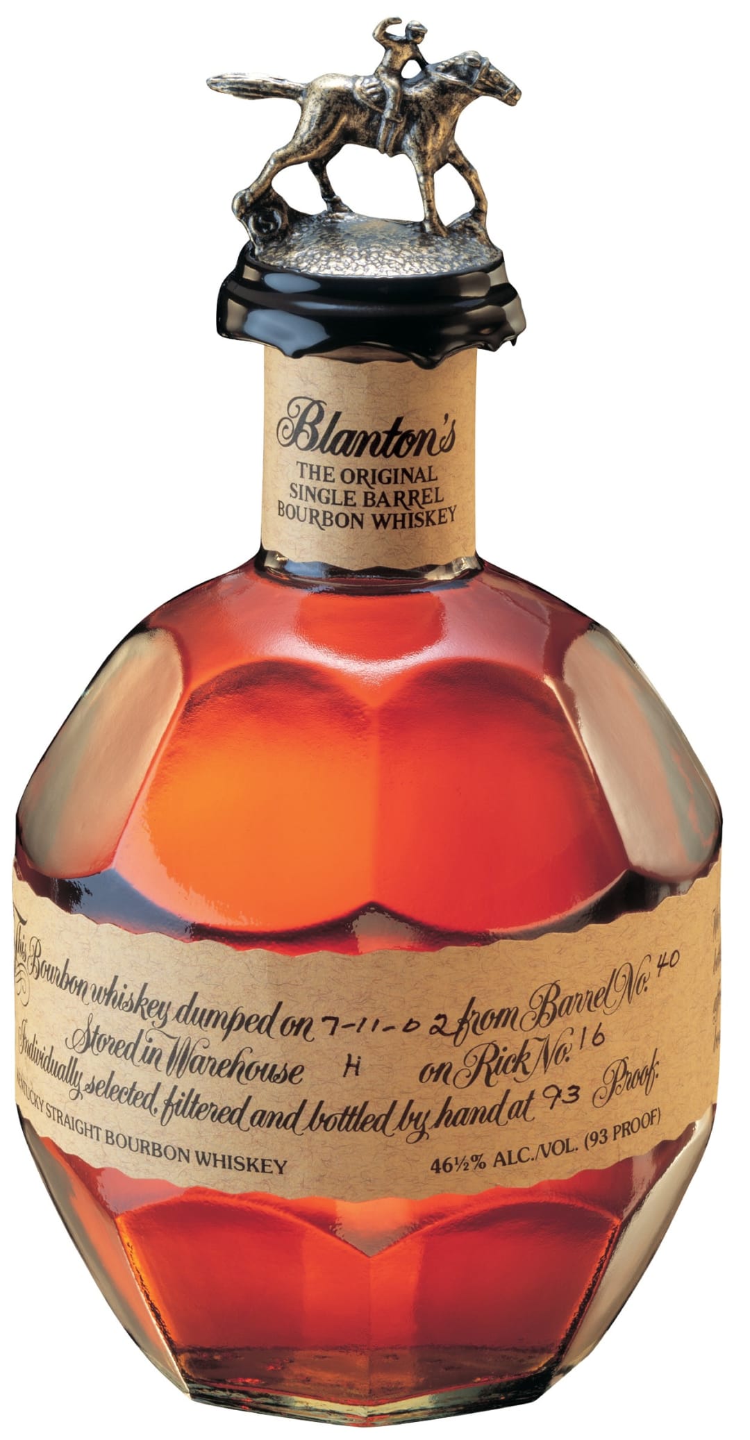 Blanton's Single Barrel Bourbon 750ml 93 Proof