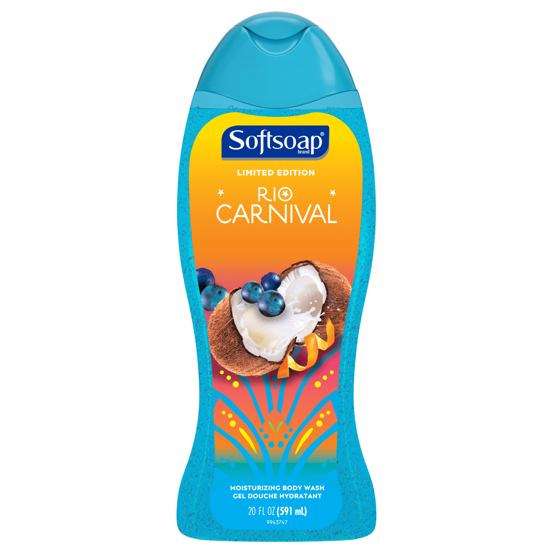 Softsoap Limited Edition Body Wash, Rio Carnival - 2 Fluid Ounce