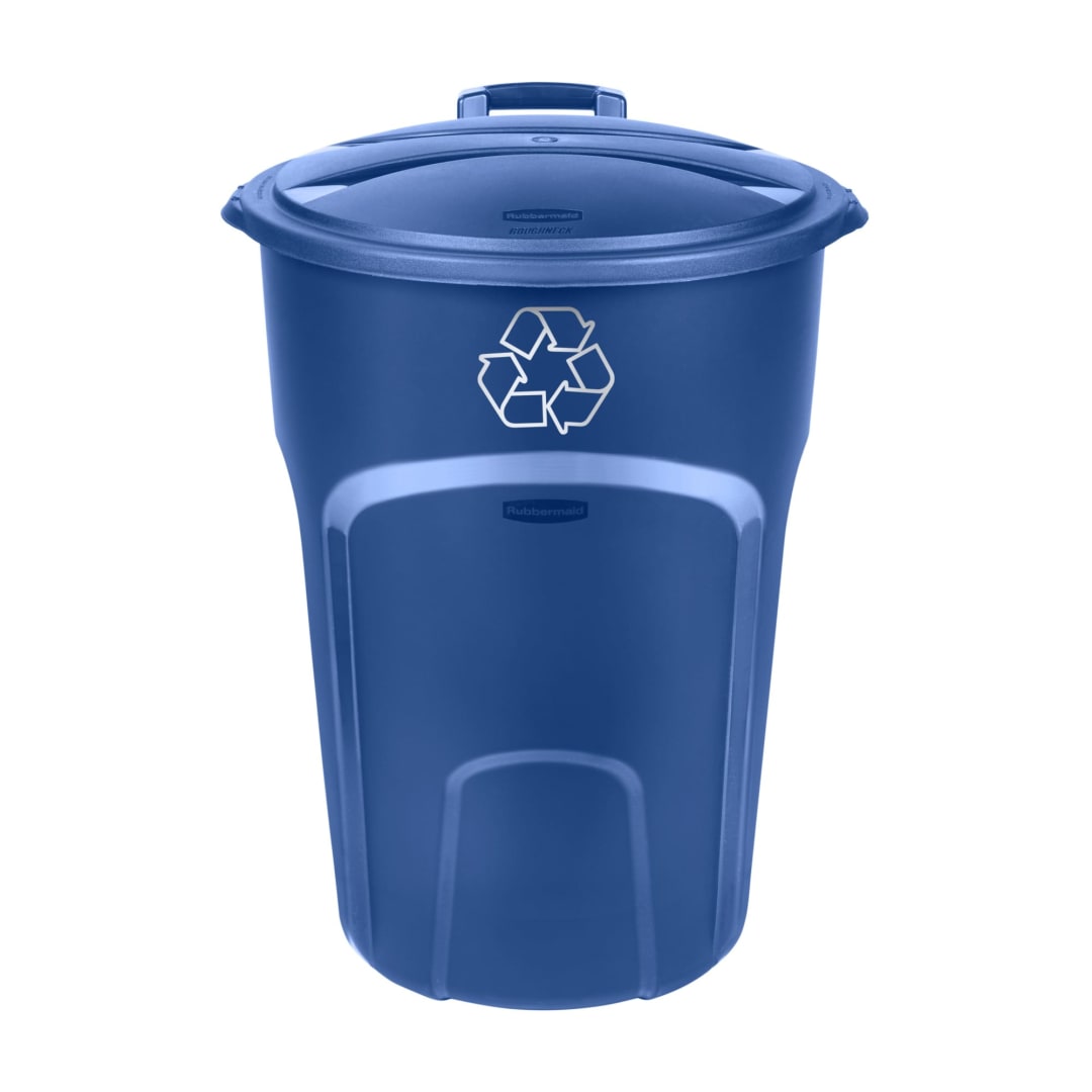 Rubbermaid Roughneck 32G Wheeled Recycling Bin
