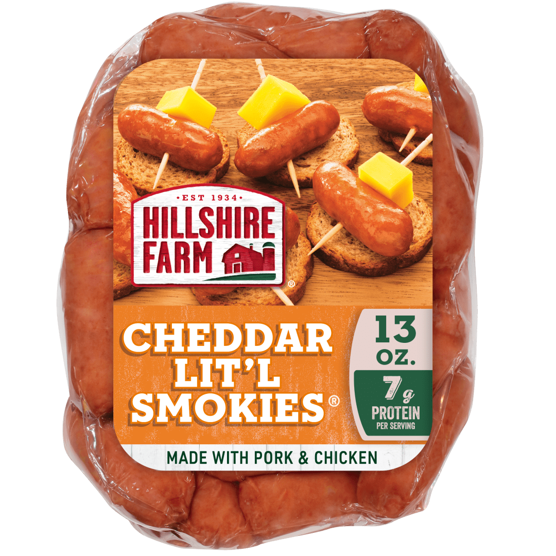 Hillshire Farm Cheddar Lit'l Smokies Smoked Sausage, 13 oz.