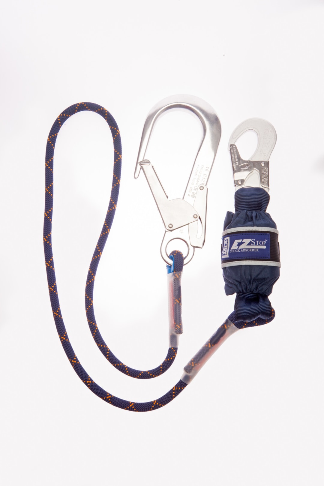 3M™ DBI-SALA® EZ-Stop™ Shock Absorbing Lanyard Edge Tested, Rope, Single Leg, 2.00 m, 1246548