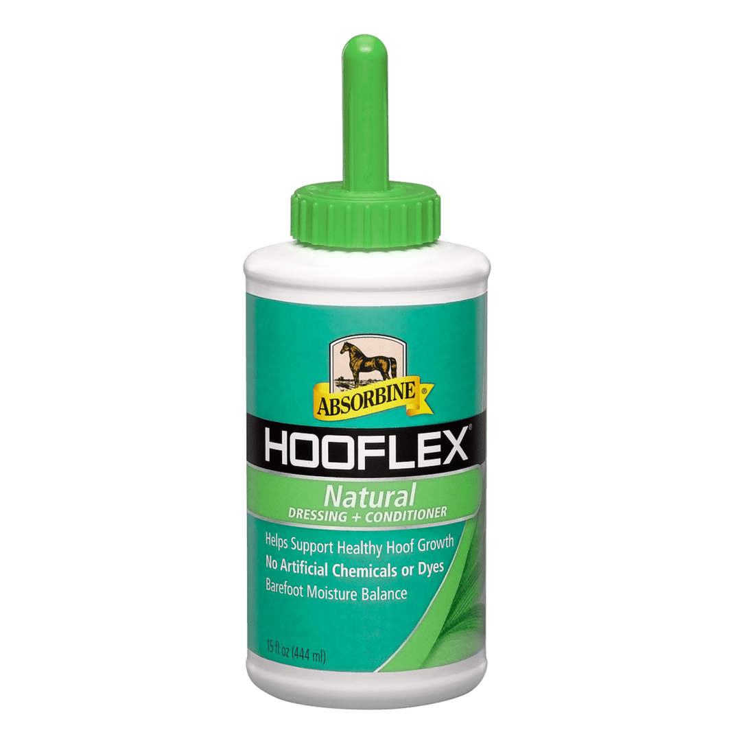 Hooflex® All Natural Dressing &amp; Conditioner 15 fl oz Jar with Brush