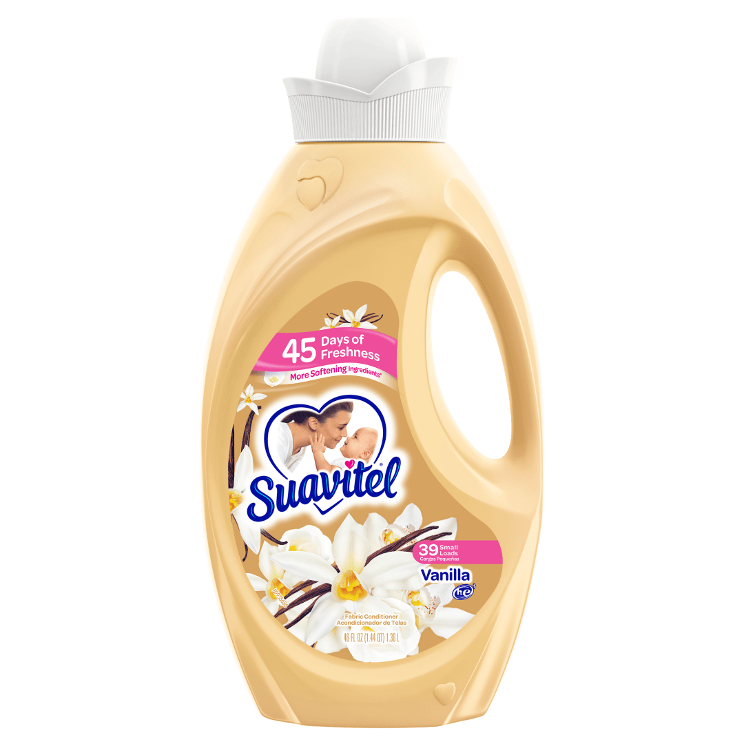 Suavitel Fabric Softener, Vanilla - 46 fluid ounce