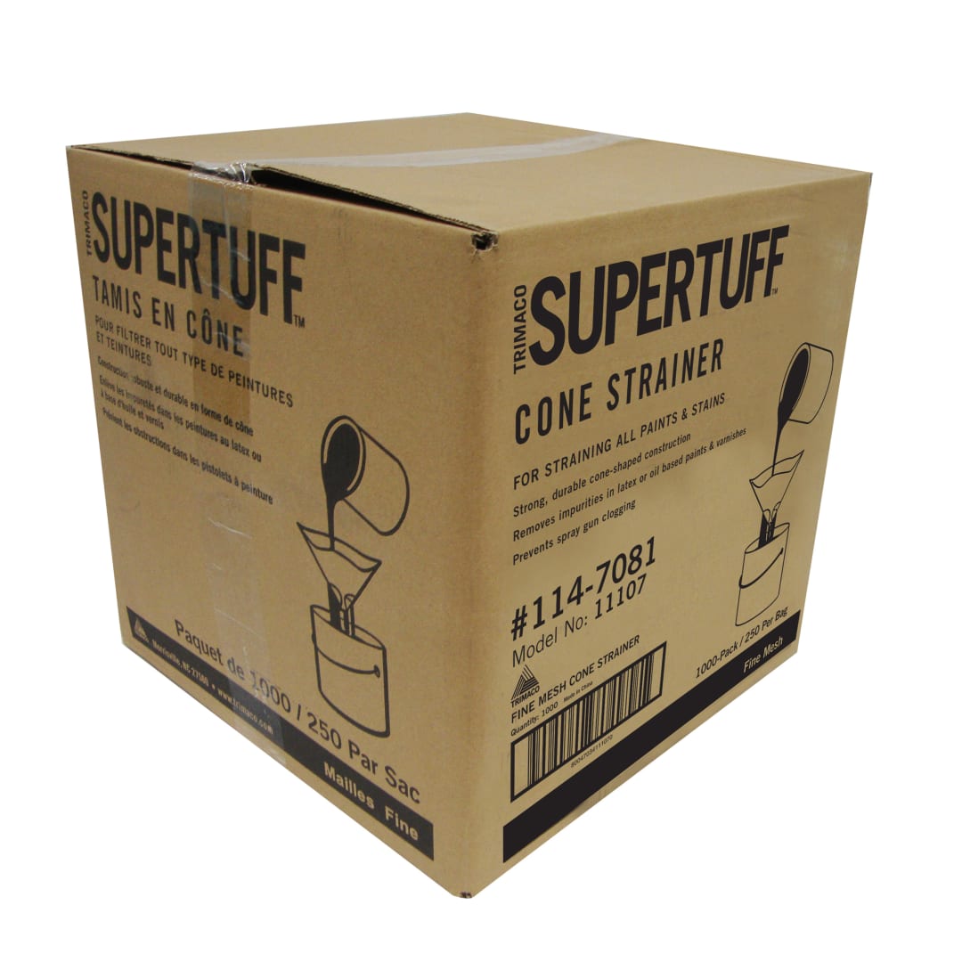 SuperTuff® Cone Strainer, Fine Mesh