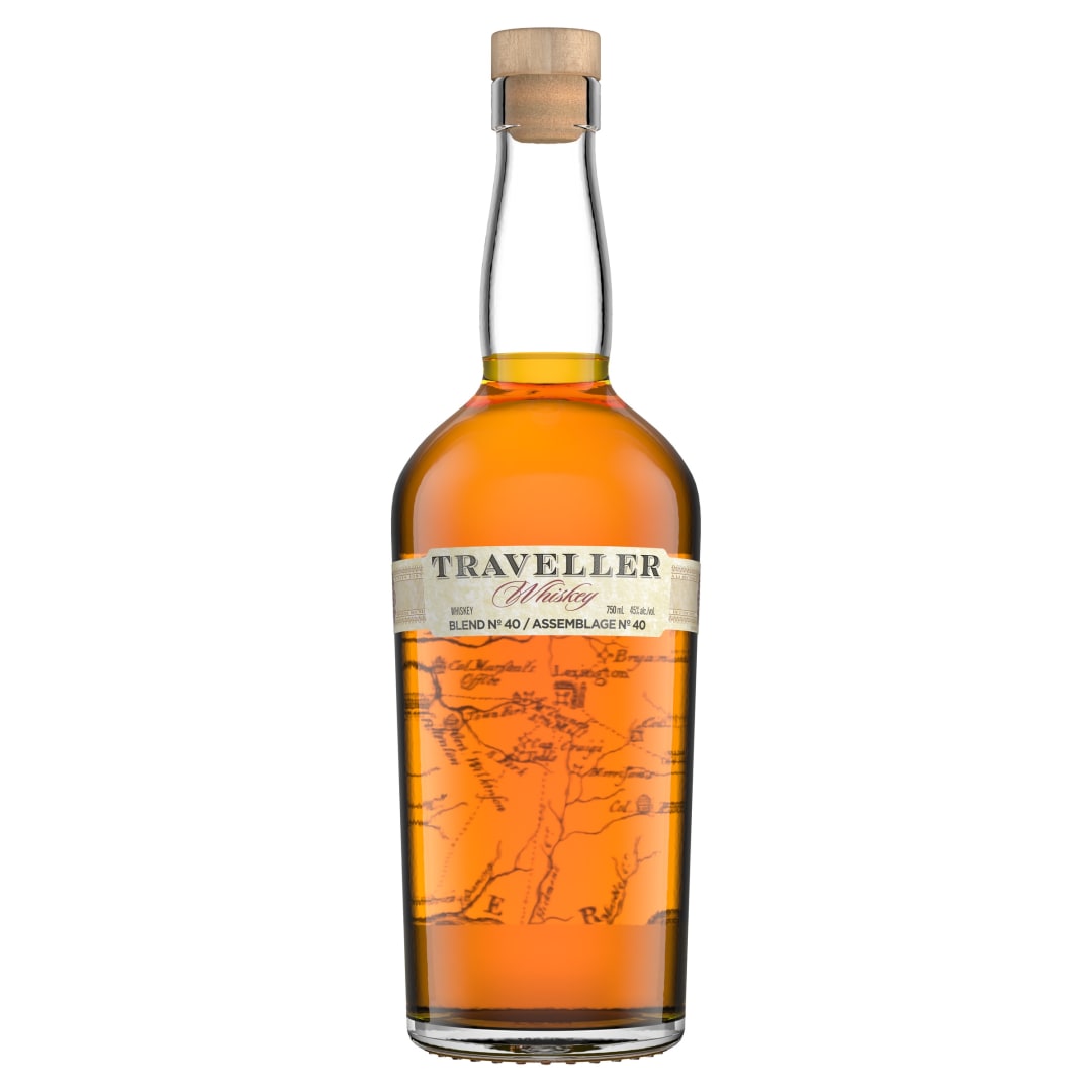Traveller Blended Whiskey 750ml 90 Proof