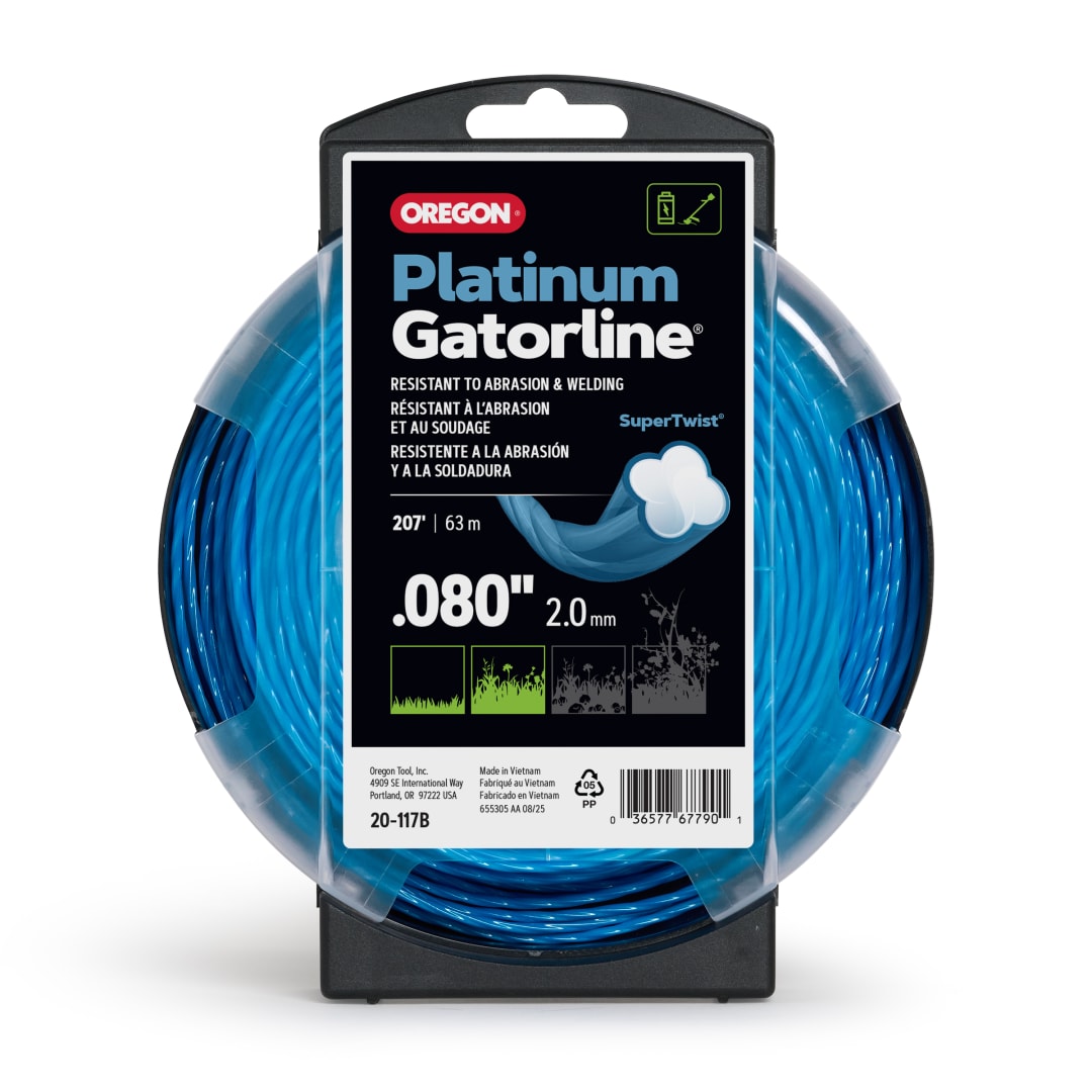 Oregon Platinum Gatorline Twist Trimmer Line, 0.080in, 207ft Donut