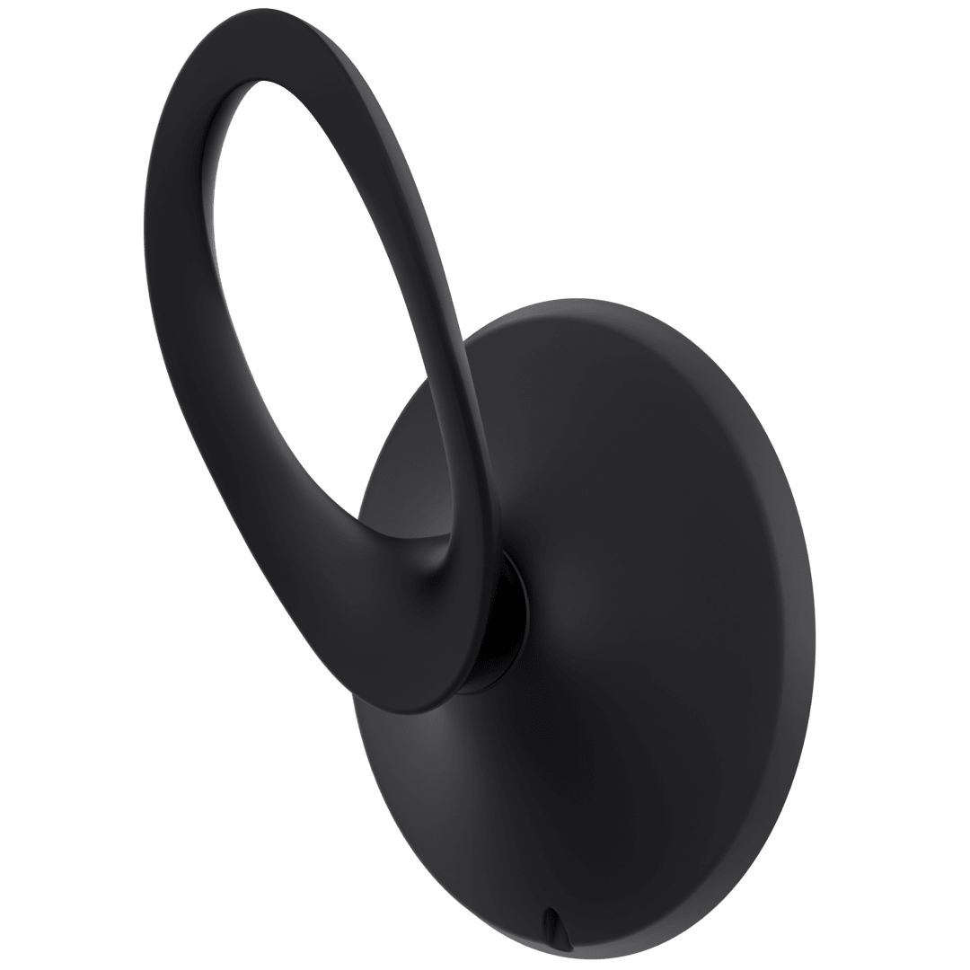 Rhen Robe Hook in Matte Black