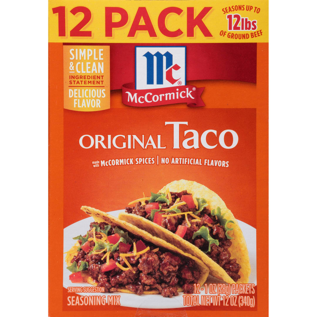 McCormick® Original Taco Seasoning Mix, 12.0 oz