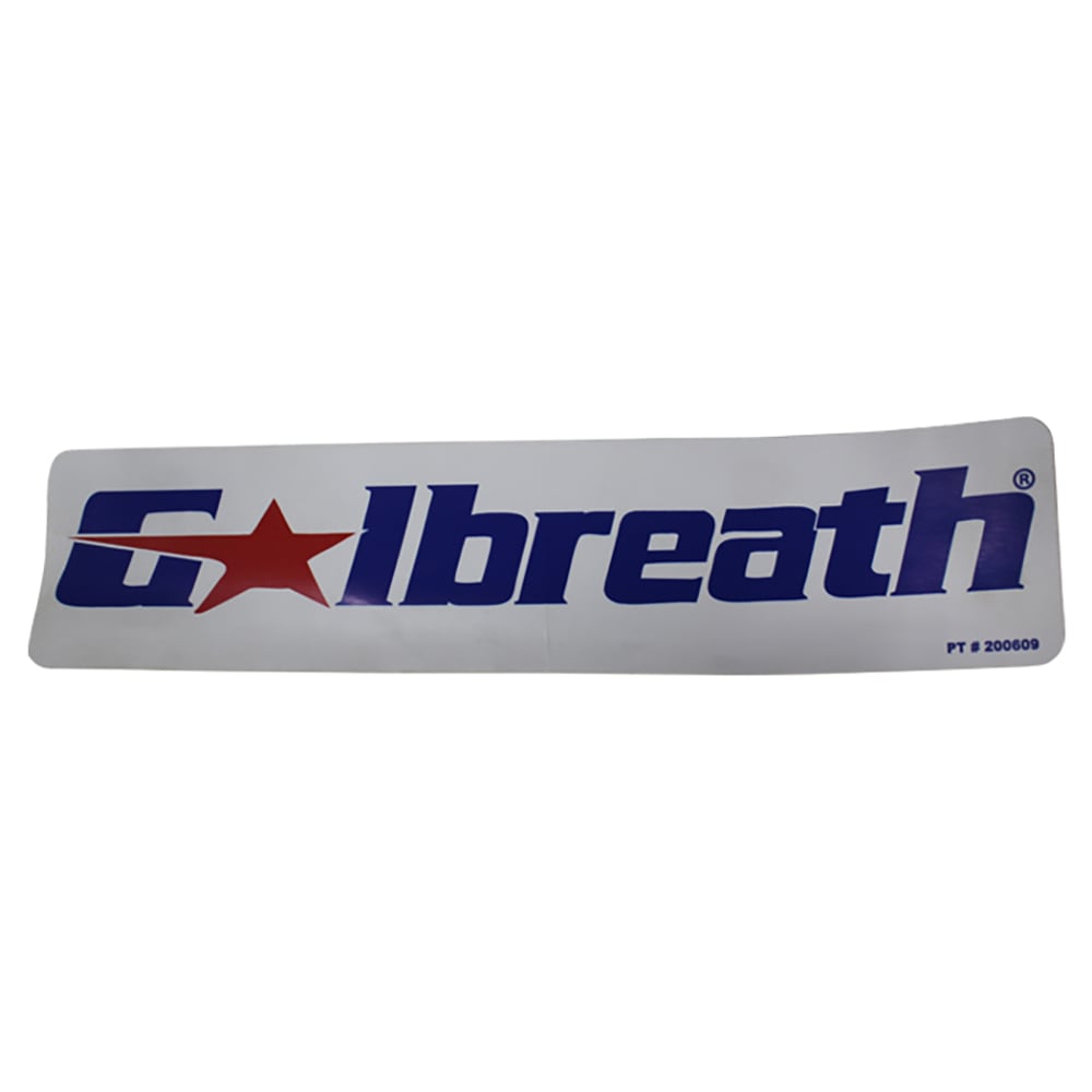 Galbreath™ Decal Galbreath™ Large Color