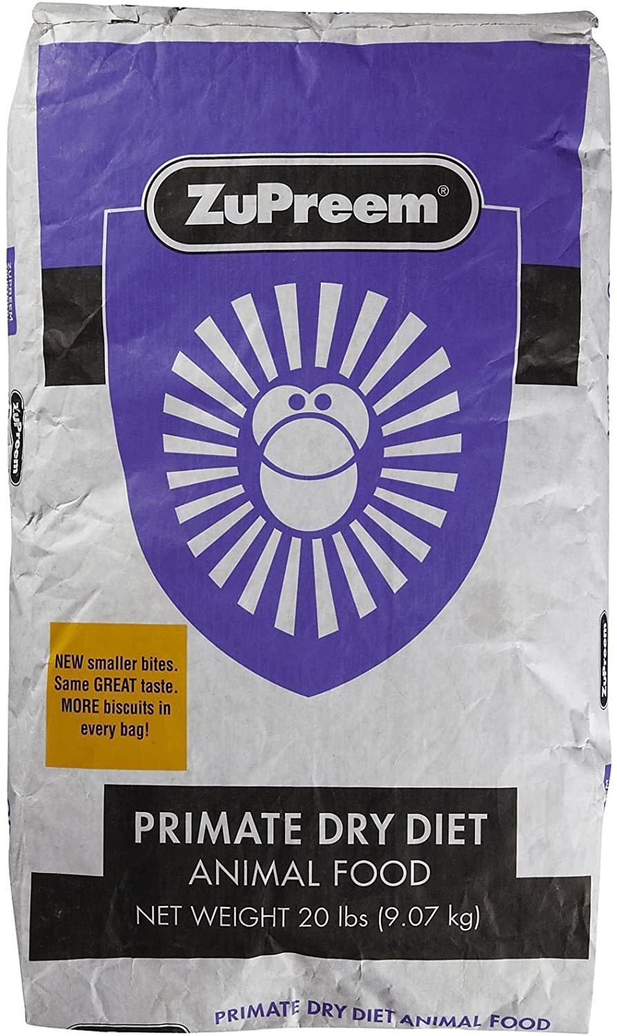 ZuPreem Primate Diet Dry - Primate Diet - 20 lb