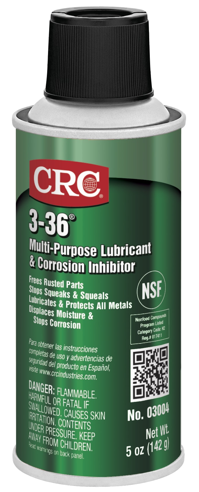 CRC 3-36 Multi-Purp Lubricant & Corrosion Inhibitor 1X5OZ
