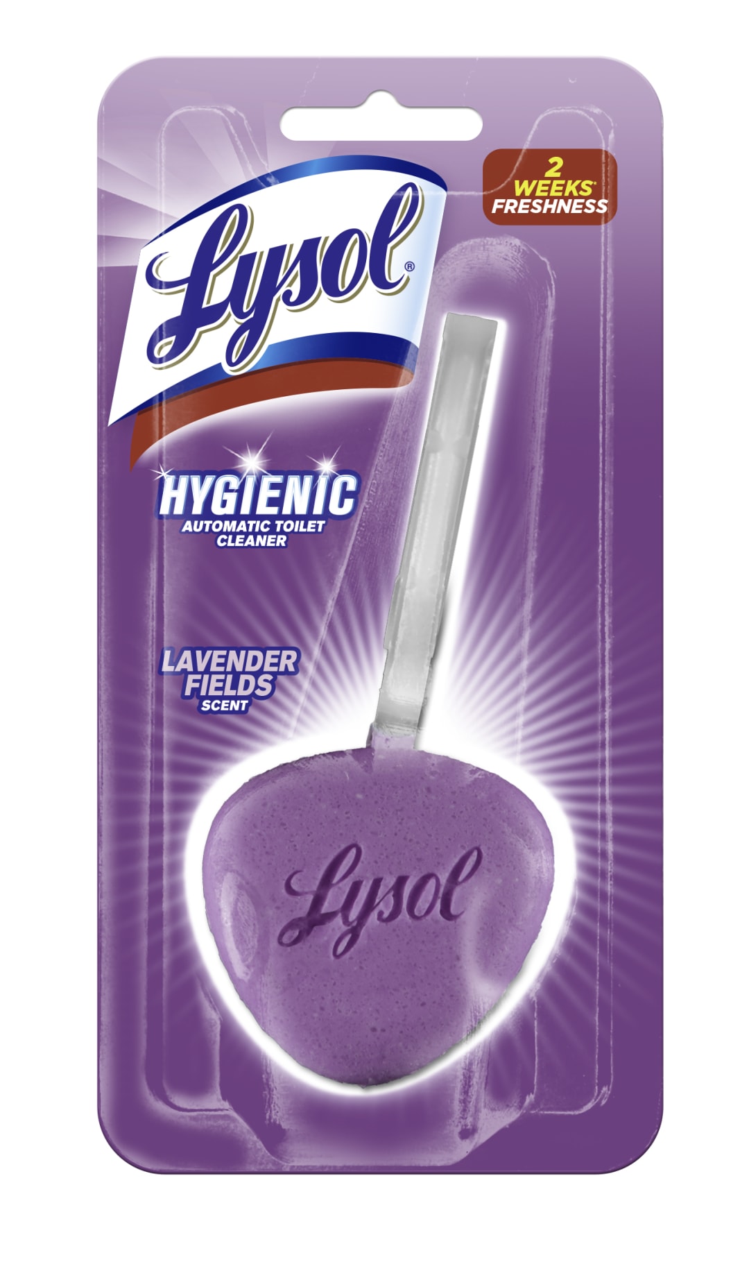 LYSOL® Automatic Toilet Bowl Cleaner - Hygienic Lavender Fields 12/1 ct.