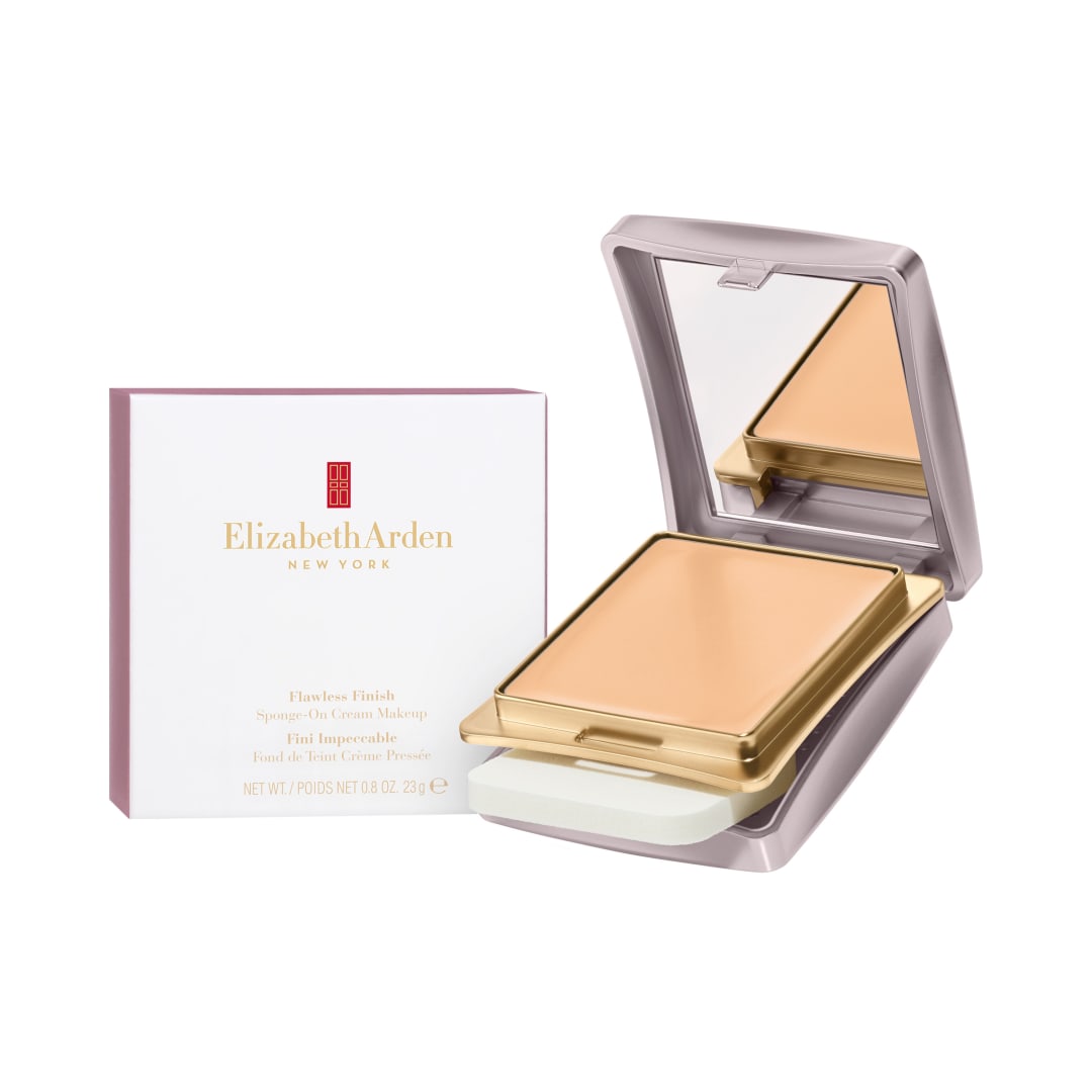 Flawless Finish Sponge-On Cream Makeup, Ecru