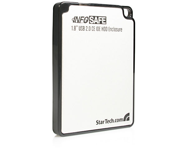 1.8" USB 2.0 IDE HDD Enclosure For ZIF Drives