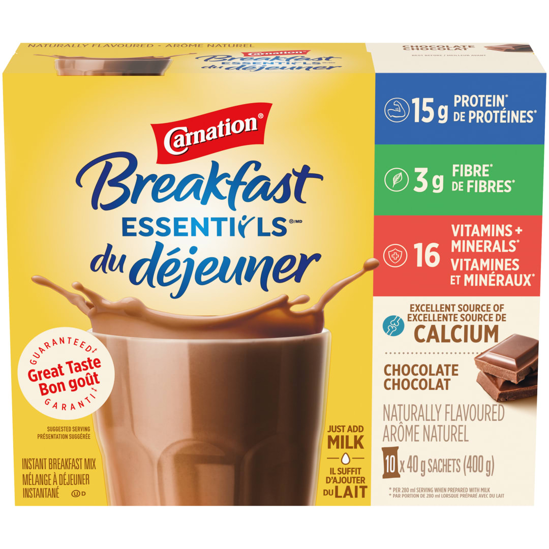 CARNATION Bkfst Pwdr Choc 6(10x40g) CA