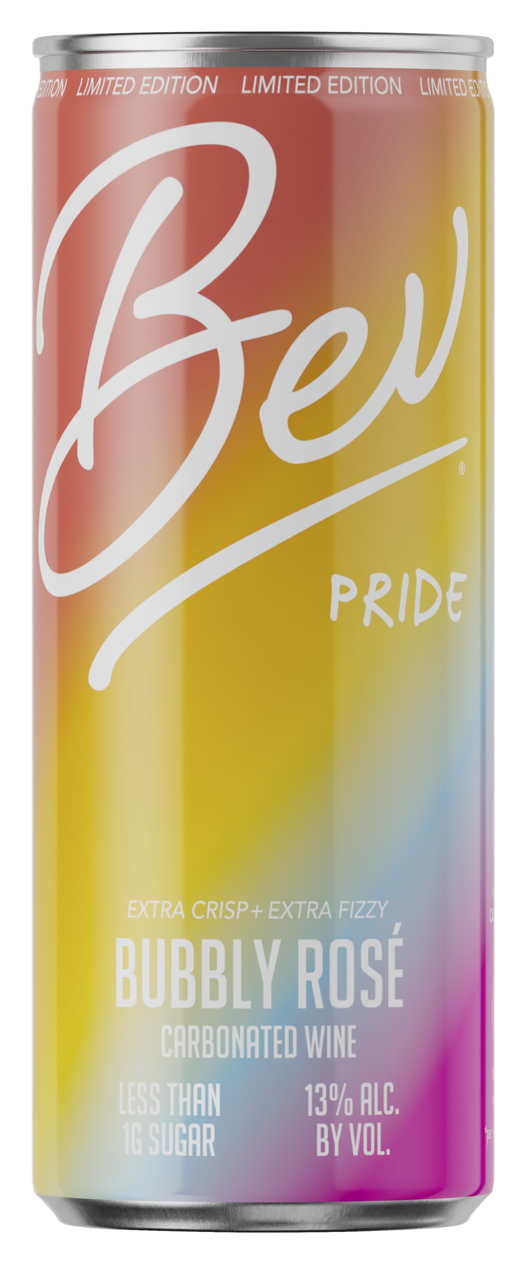 Bev Pride Sparkling Rosé Wine 250ml Can 4 Pack