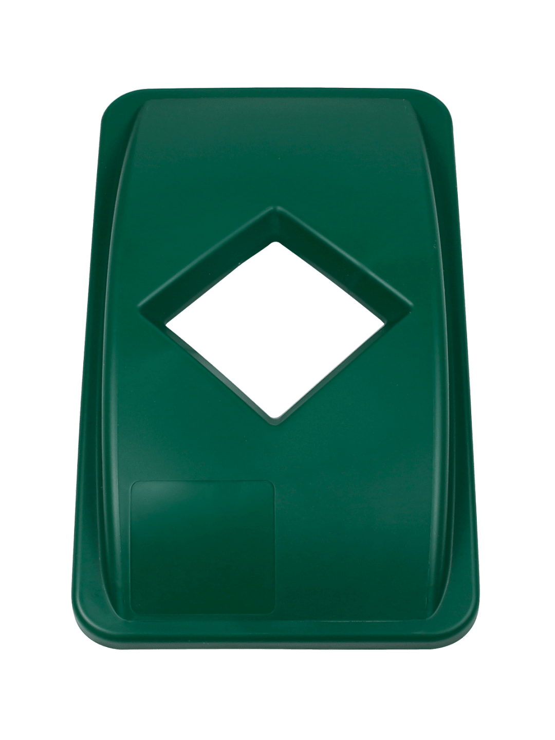  WASTE WATCHER - Single - Lid - Diamond - Dark Green