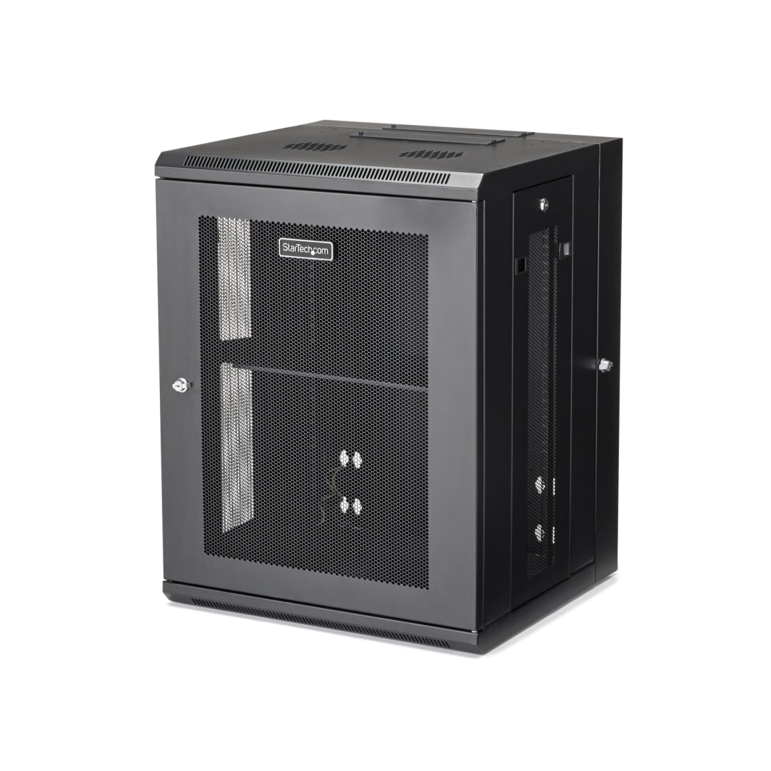 15U 20 5 inch deep hinged wallmount enclosure