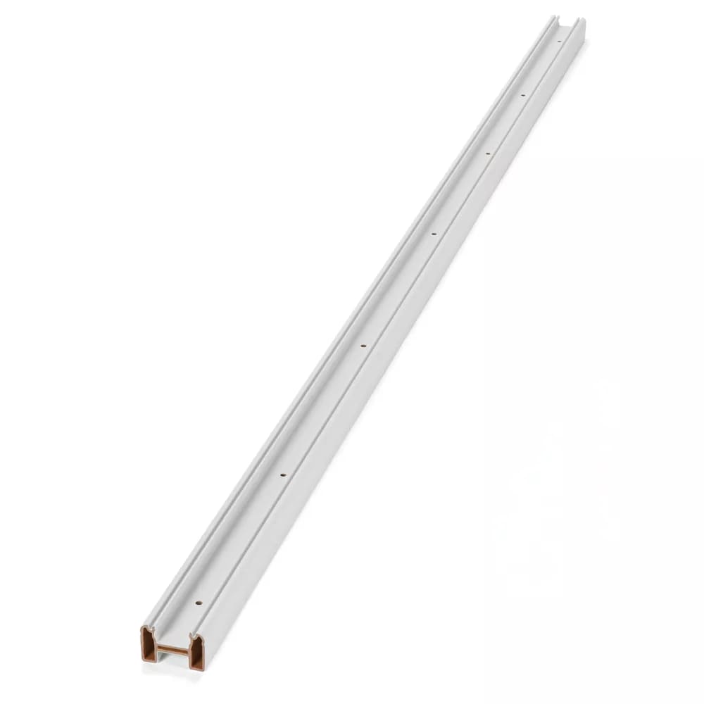 8-ft Transcend® Universal Top or Bottom Rail  - Classic White Full Span
