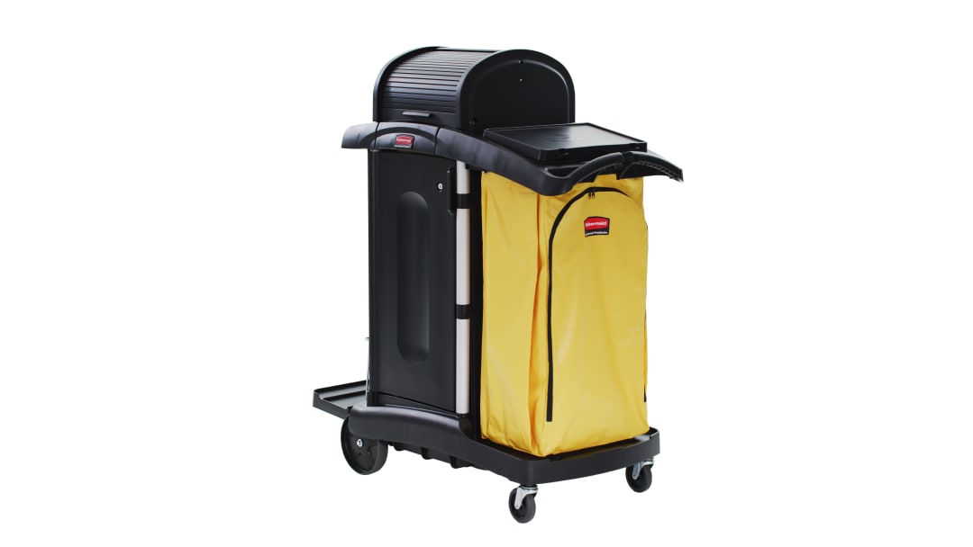 HI SECURITY JANITOR CART