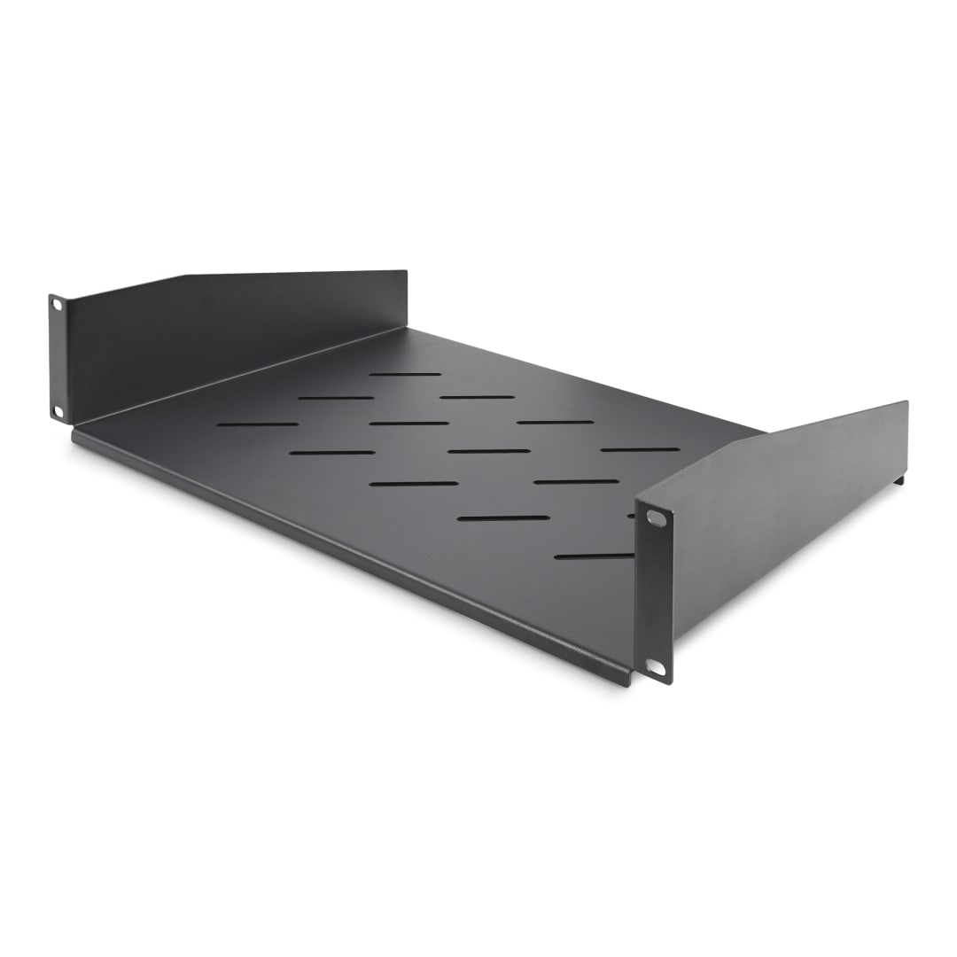 2U Rack Shelf 315mm 12 Deep