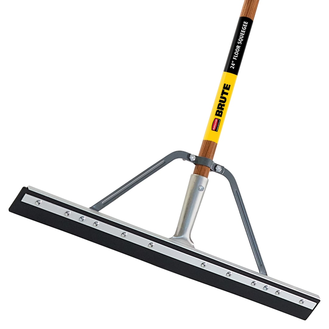BRUTE 24 in. Squeegee with Wood Handle