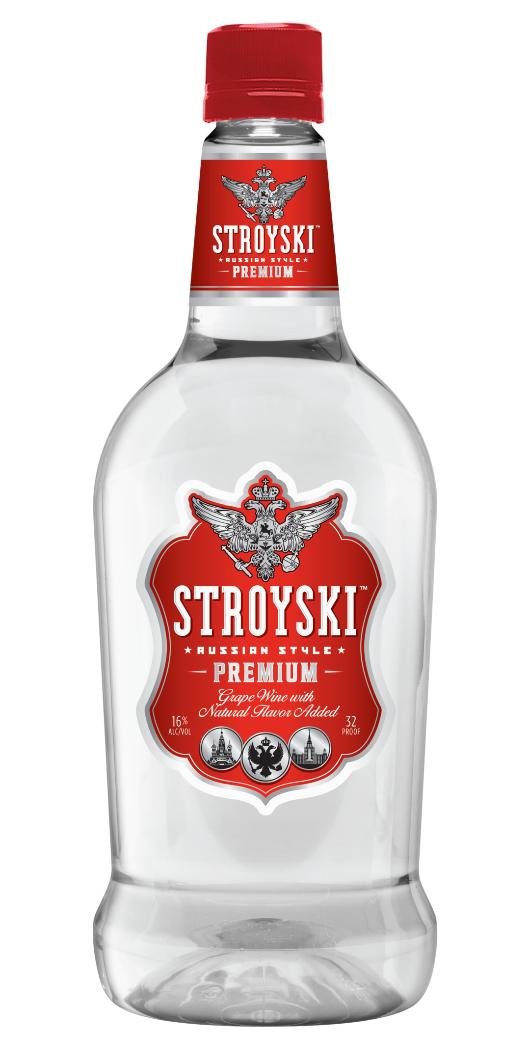 Stroyski Premium Russian Style Grape Wine 1.5l 32 Proof