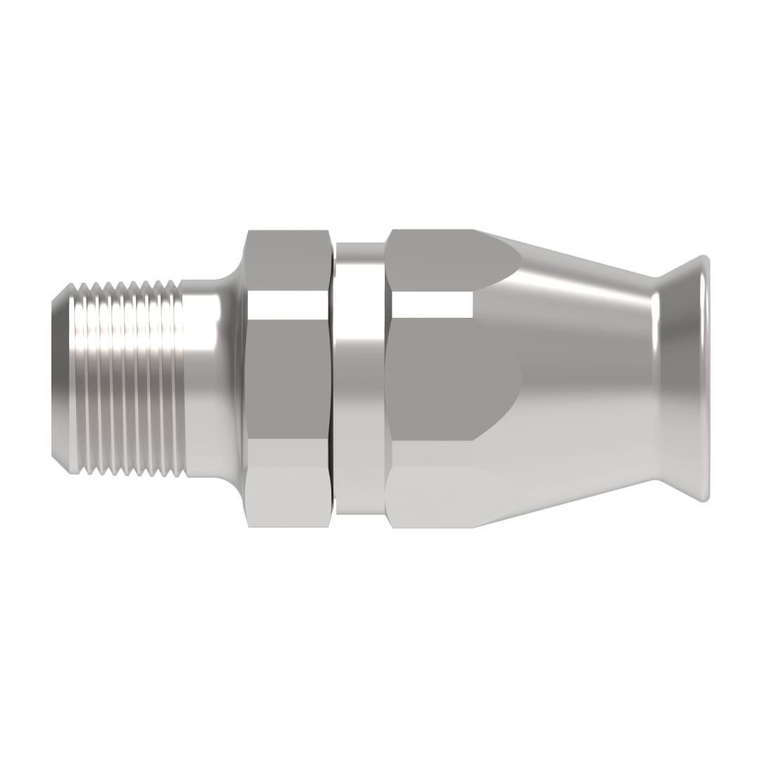 Aeroquip 1/4 NPT X 3/8 TEFLON REUSABLE